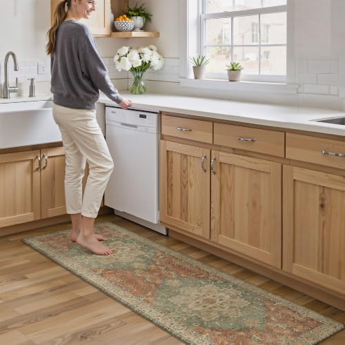 GENIMO Anti Fatigue Kitchen Mats for Floor 23"X71", Runner Rug,Multi