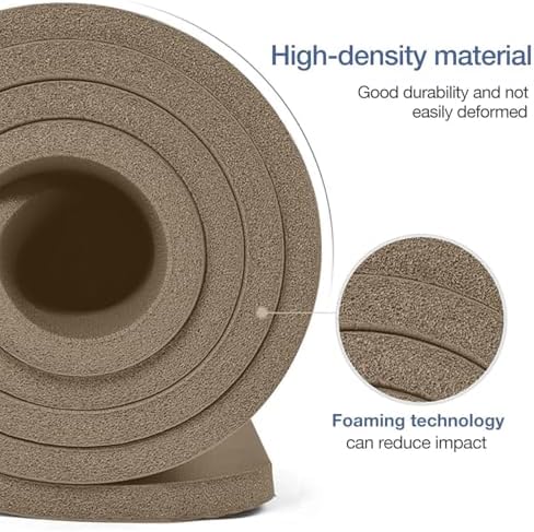 Gruper Yoga Mat Non Slip, 10/15mm Thick NBR Extra Thick Yoga Mat
