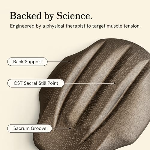 Kanuda Lumbar Nap Lower Back Stretcher Traction Device for Posture Correction Designed by a Phyiscal Therapist