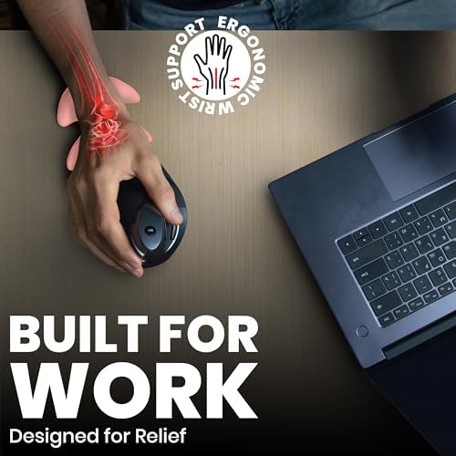 GlideX r2.0 Ergonomic Mouse Wrist Rest – Compact Sliding Wrist Pad with Low Profile Design for Desk Laptop Travel, Fits Small to Medium Hands (Pink)