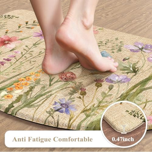 KIMODE Kitchen Mats for Floor Anti Fatigue, Cushioned Kitchen Floor Mats
