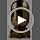 Fidget Spinner-Desk Toys, Metal Fidget Spinners, Fidget Toys Adults, Cool Gadgets for Kids, ADHD Stress Relief EDC Finger Spinning Toy, Brass Atomic Bomb Sculpture Office Home Decor