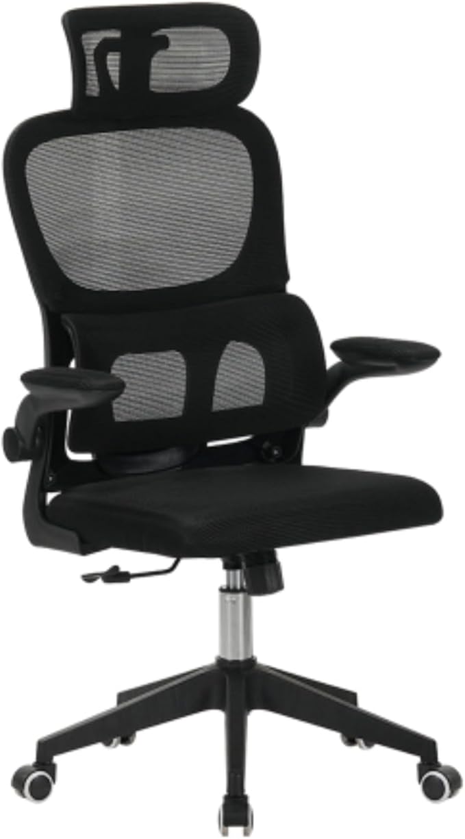 Office Chair, Ergonomic Breathable Mesh, Adjustable High Back Lumbar Support,Comfy Computer Chair for Home Office