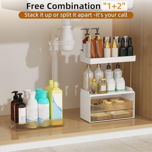 StorBin Arcylic 5-Tier Makeup & Skincare Organizer for Vanity, Bath