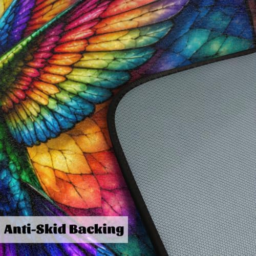 Hummingbird Kitchen Mats Cushioned Anti Fatigue Kitchen Rugs Non-Slip B-6