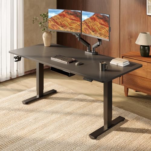 SANODESK 71x32'' Large Height Adjustable Ergonomic Electric Standing Desk