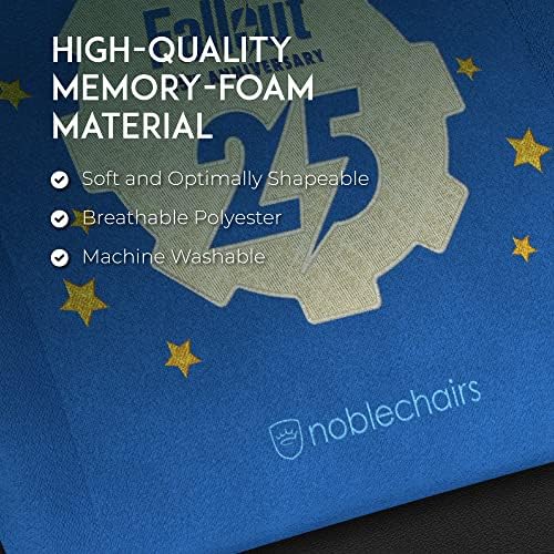 noblechairs Memory Foam Pillow Set, Fallout 25th Anniversary Edition