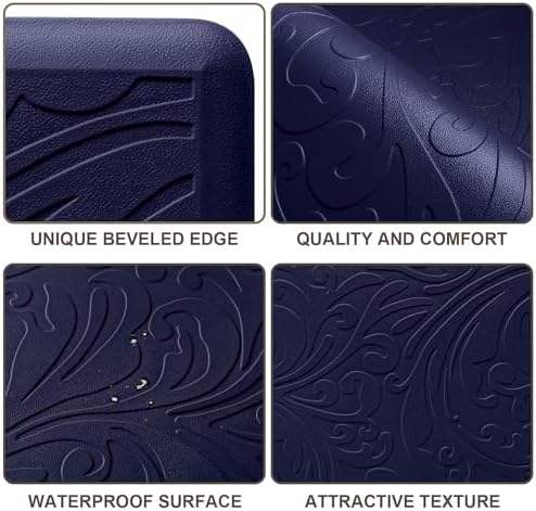 Kitchen Mat Cushioned Anti-Fatigue Comfort Standing Mat Rug for Home,Office