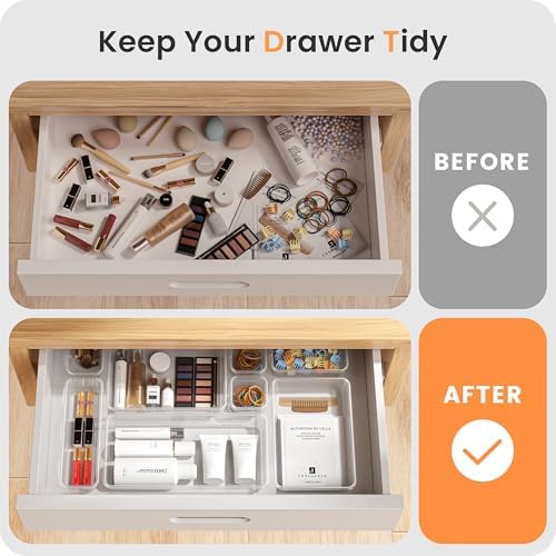 A-LuGei 【𝟓 𝐒𝐈𝐙𝐄 Tool Box Organizer Tray Divider Set Drawer Organizer