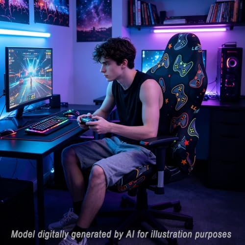 Gaming Chair Covers, 3D Printing Stretch Fit Scratch Resistant