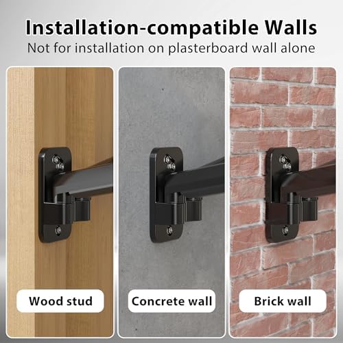 BONTEC Dual Monitor Wall Mount for 13-32 Inch Screens, VESA 75x75/100x100mm