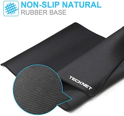 TECKNET Large Mouse Pad for Desk 35.4" x 15.8",XL Extended Gaming Desk Mat