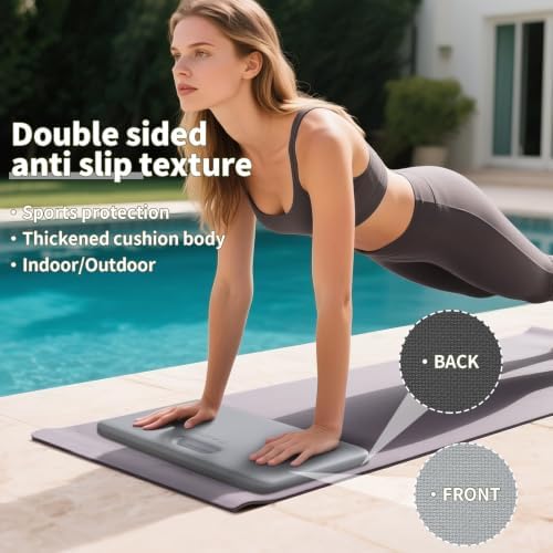PAIDU Yoga Knee Pad 1" Thick, Foldable for Home Gym