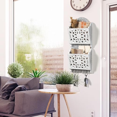 Key and Mail Holder for Wall Mail Holder for Wall