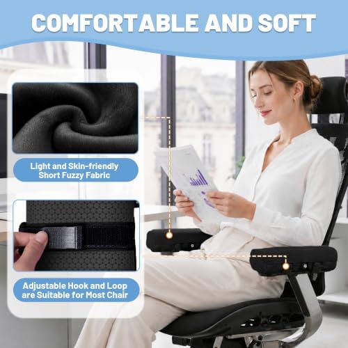 SPRING SEAON Office Chair Arm Covers Pads Premium Desk Chair Elbow Pads