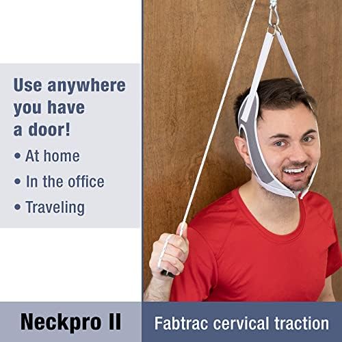 II - Neck Traction Cervical Device Over the Door Home Neck Stretcher Hammock for Pain Relief, Pinched Nerve Pain, Posture Corrector, Decompression