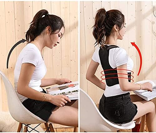 Full Back Posture Corrector for Women, Men & Kids, Kyphosis Thoracic Shoulder Back Waist Support Brace,Hunchback (Size : X-Large)