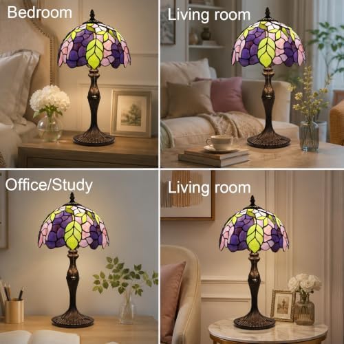 Compatible with Tiffany Style Lamp Stained Glass Table Lamp