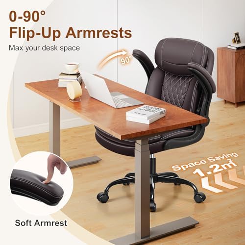 Office Desk Chair, Ergonomic Computer Chair with Unique Dual-Layer Support