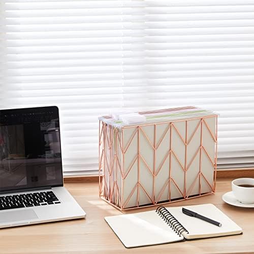 12 Pack Color Hanging File Folders, Letter Size, 4 Assorted Colors