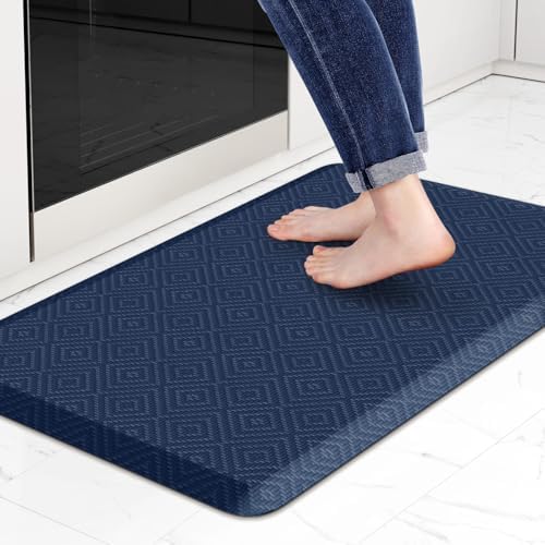Anti-Fatigue Kitchen Mats for Floor Standing and Comfort Desk Mats 17"x28"