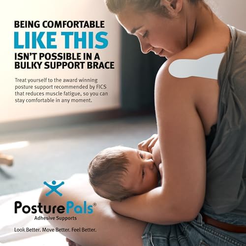 Adhesive Postural Support, X Shape, Large, Pack of 5