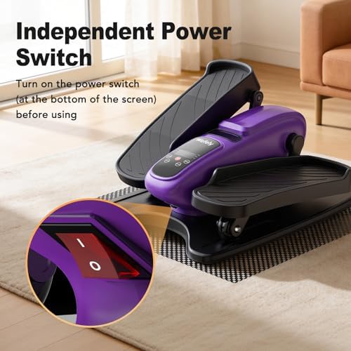 Under Desk Elliptical Exercise Machine Leg Exerciser for Senior