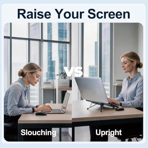Laptop Stand Tablet Stand Magnetic Phone Holder Gunmetal