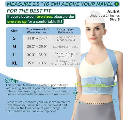 AOFIT Posture Corrector for Women, for Rounded Shoulders and Hunchback L