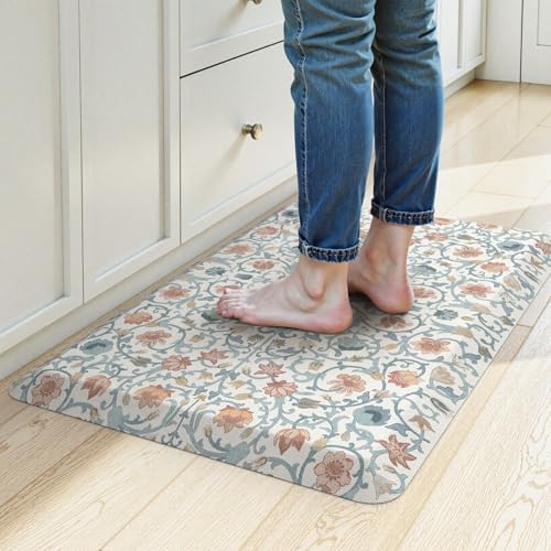KIMODE Kitchen Mats for Floor Anti-Fatigue Cushioned Comfort Standing Mat
