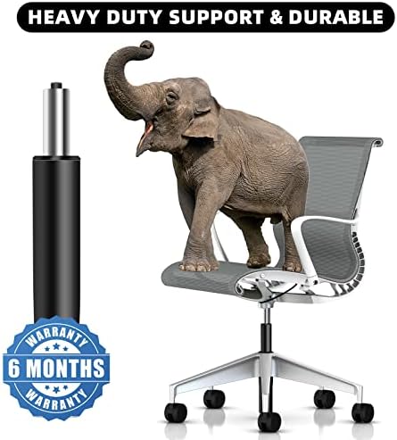 Omyoffice 5.5” Office Chair Gas Lift Cylinder Replacement, Class 4 Piston
