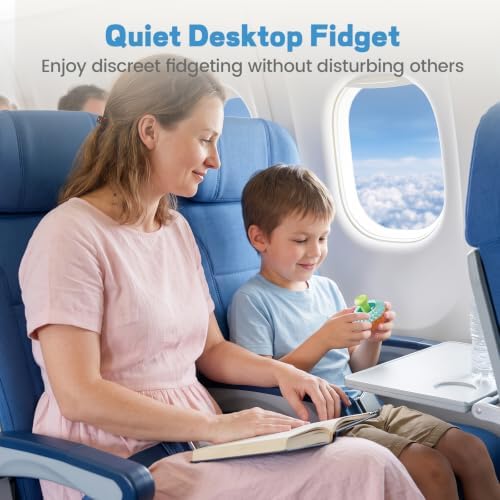 Fidget Toys for Adults, 6PCS Sensory Thumb Rocker, Textured Fidget Gadgets