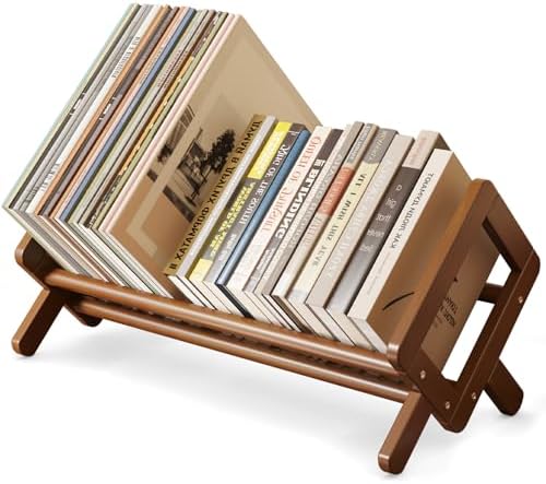 Premium Stable Desktop Bookshelf, Bamboo Under Desk Bookshelf, Book Rack