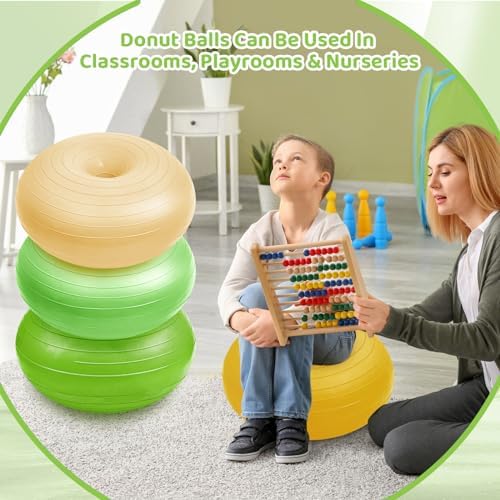 Lewtemi 4 Pcs Flexible Seating for Classroom Elementary 20'', Elegant Color