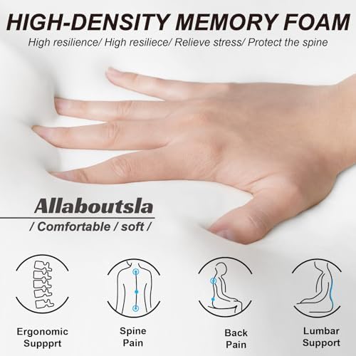 Allaboutsla Car Seat Cushion, Car Seat Cushions for Long Driving