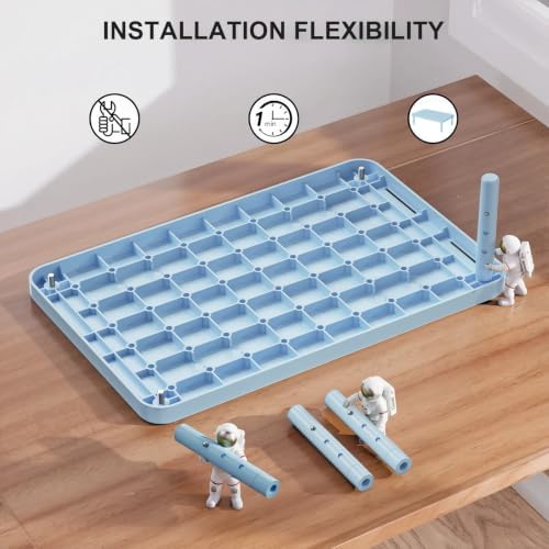 WALI Computer Monitor Stand for Desk, Adjustable Laptop Riser, up to 44 lbs
