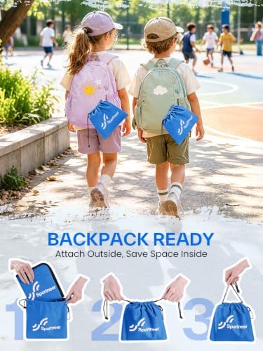 Sportneer Sitting Pad for Kids, Lightweight Waterproof Folding Seat Pad, Portable Camping Cushion for Hiking, Picnics, Outdoor Adventures