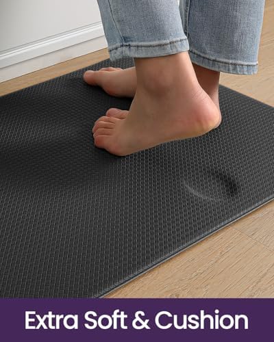 DEXI Kitchen Floor Mats Cushioned Anti Fatigue, 23x108 Standing Runner Rug