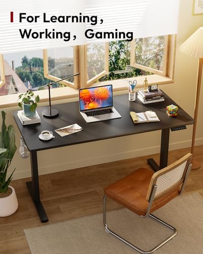 SANODESK One-Piece Electric Height Adjustable Standing Desk 48''x 24''