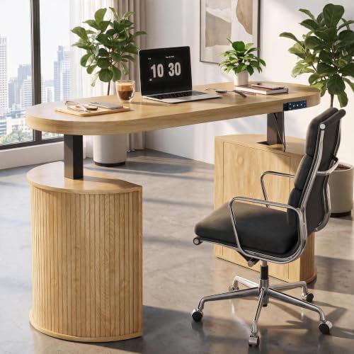 Electric Standing Desk, Sit Stand Up Desk, Adjustable Height Executive Desk