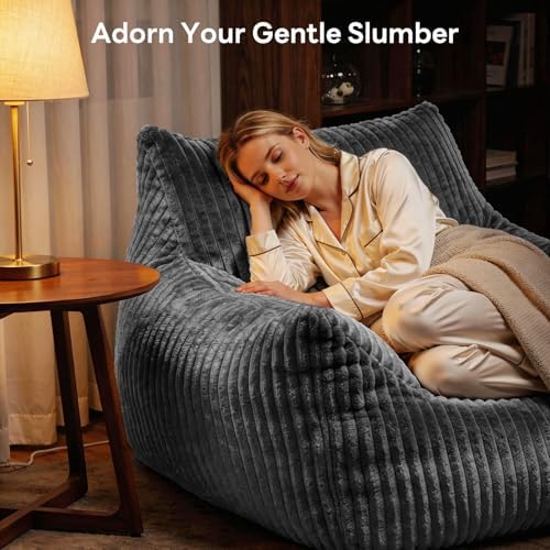 Giant Bean Bag Chair, Oversized Bean Bag Couch for Adults