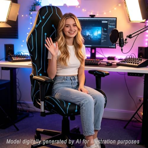 Gaming Chair Covers, 3D Printing Stretch Fit Scratch Resistant