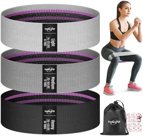 Fabric Resistance Bands for Working Out, Exercise Bands for Glutes and Legs