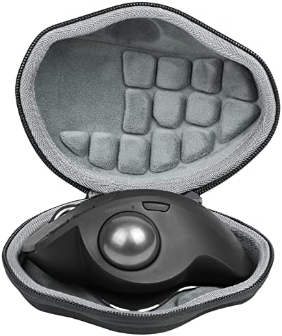 co2CREA Hard Case for Logitech MX Ergo S/MX Ergo Trackball Mouse, Black