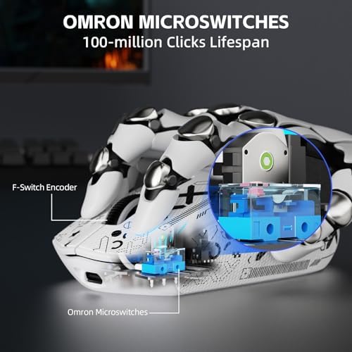 ATTACK SHARK G3 PRO Tri-Mode Wireless Gaming Mouse with RGB Charging Dock