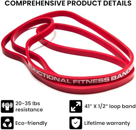 Functional Fitness Pull Up Bands Resistance Bands | Exercise Bands for Working Out | Long Stretch Bands for Exercise, Training Bands, Resistance Bands for Stretching