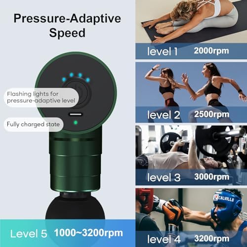 arboleaf Mini Massage Gun Deep Tissue, Portable Percussion Muscle Massager