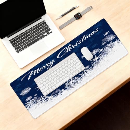 Christmas Large Mouse Pad Non-Slip Rubber Long Gaming Desk Mat