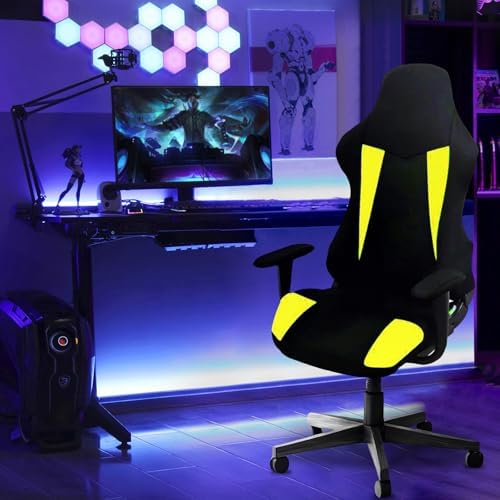 PEKJI Gaming Chair Covers Only, Stretchable Thick Breathable Wear Resistant