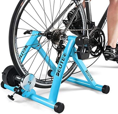 Bike Trainer, Magnetic Bicycle Stationary Stand for Indoor Exercise Riding